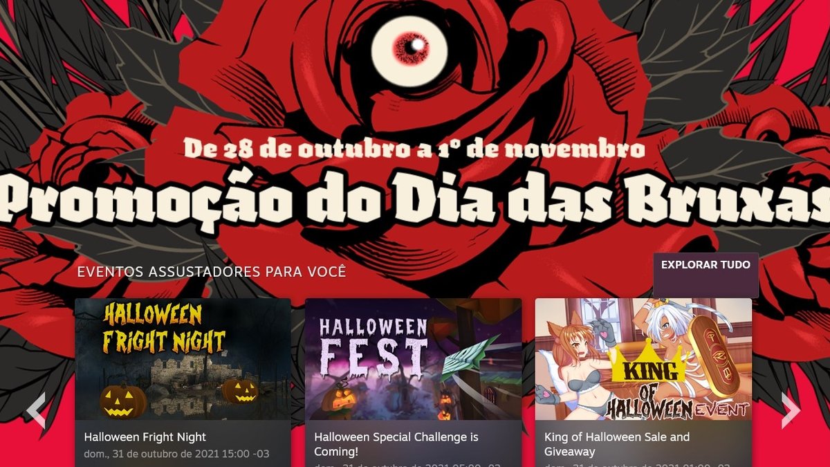 Steam Sale de Halloween: confira a data de início da promoção