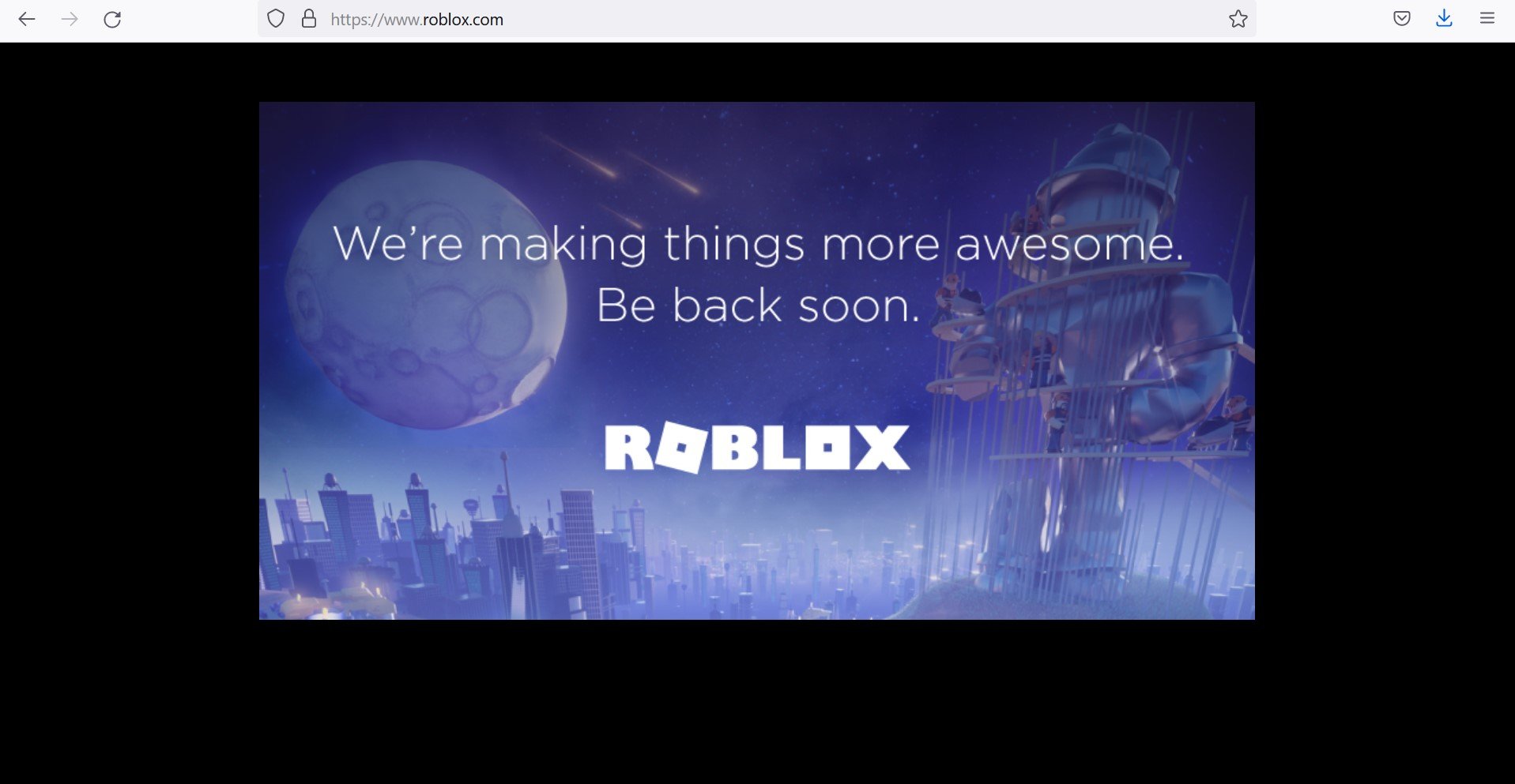 Roblox está há quase um dia fora do ar e jogadores reclamam