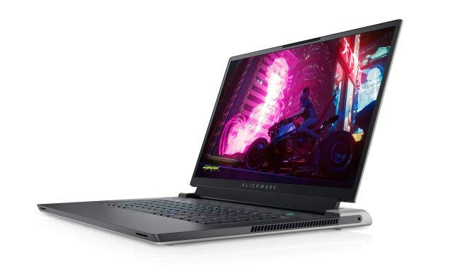 O notebook gamer Alienware X17 tem tela de 17,3 polegadas.