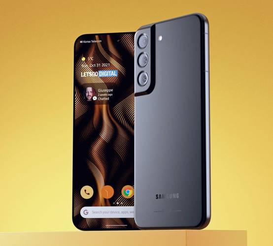 Novos Galaxy S22 não terão grandes mudanças de design.