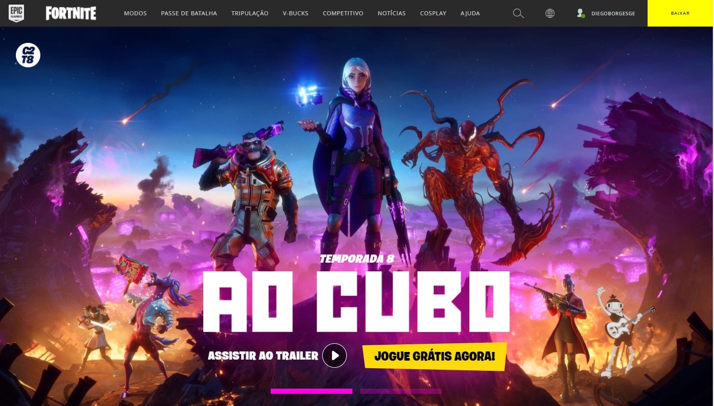 Fornite é um game que é disponibilizado fora da Play Store