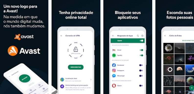 O Avast é um dos antivírus mais utilizados no Android