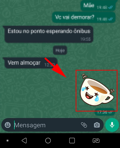 Fonte: WhatsApp (captura de tela)