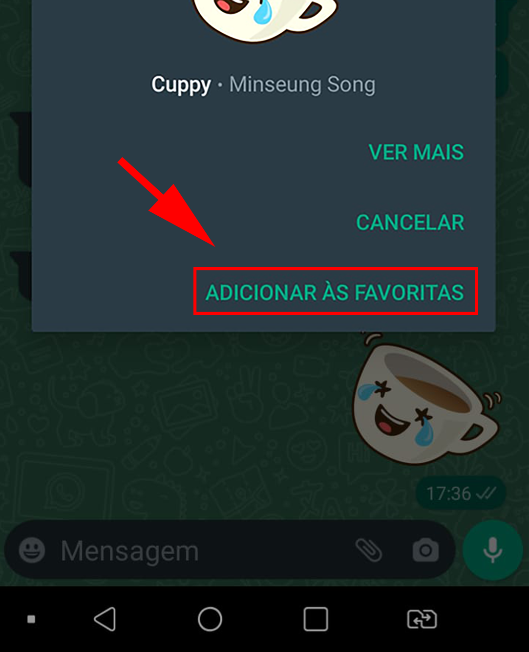 Fonte: WhatsApp (captura de tela)