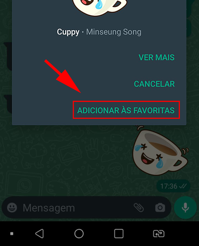 Fonte: WhatsApp (captura de tela)
