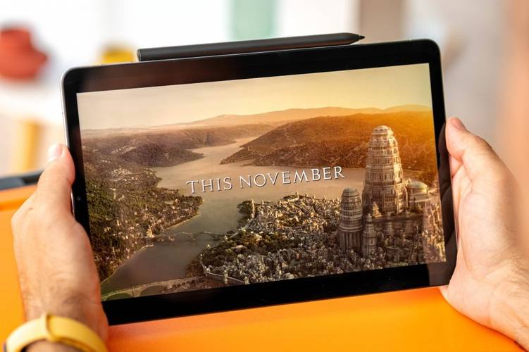A belíssima tela do Xiaomi Pad 5.