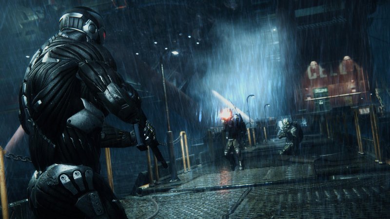 Crysis 3 começa com uma fuga da prisão.