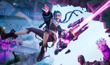 Fortnite ganha skin de Jinx e jogos da Riot Games chegam à Epic Games Store