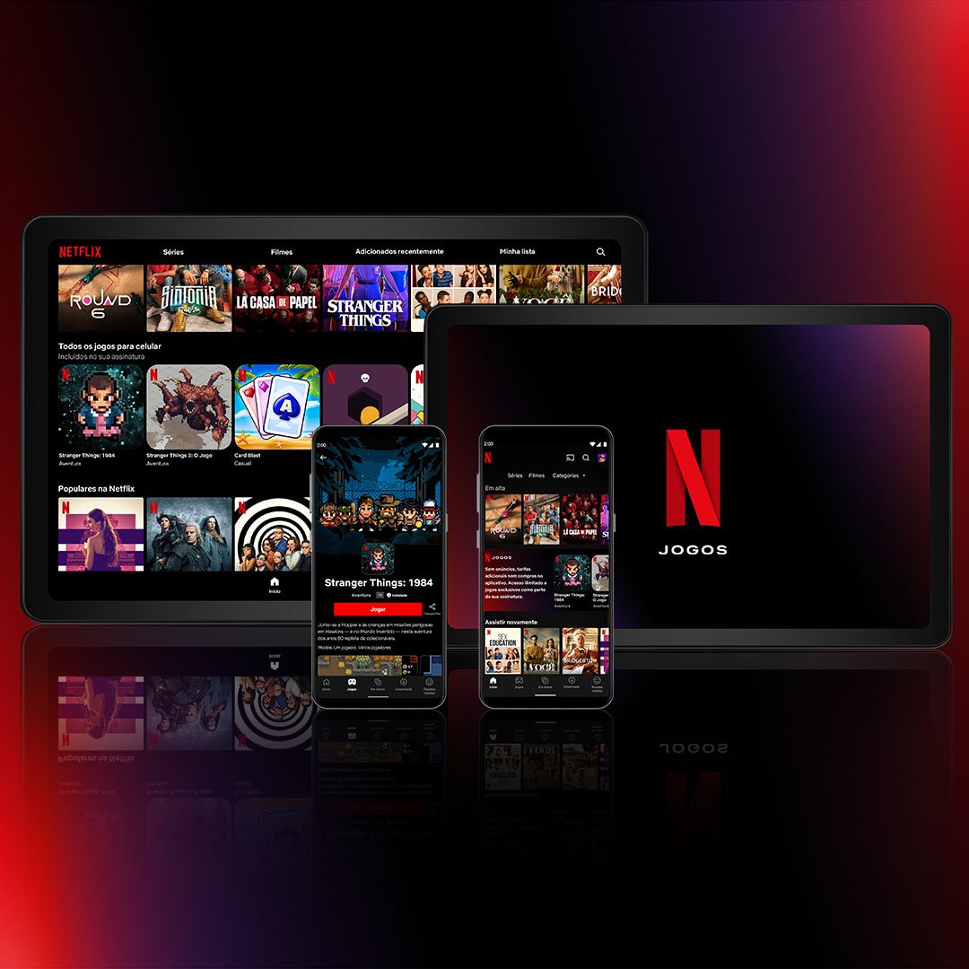 No início de novembro, a Netflix lançou espaço para jogos no app mobile.