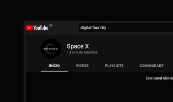 Canal do YouTube Digital Foundry é hackeado e vira Space X 