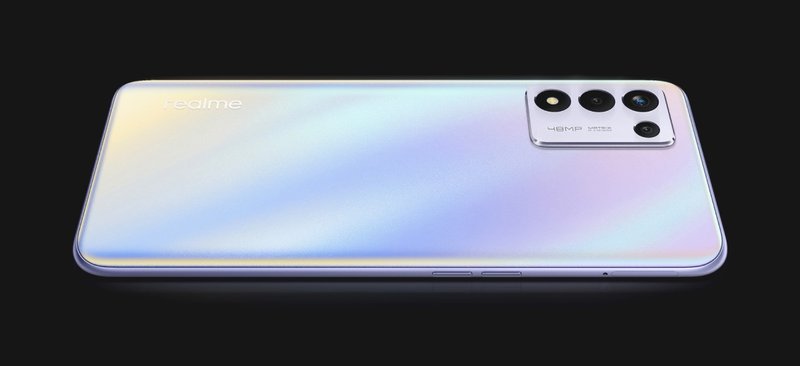 Realme Q3t estará disponível na cor “Nebulosa” na China.