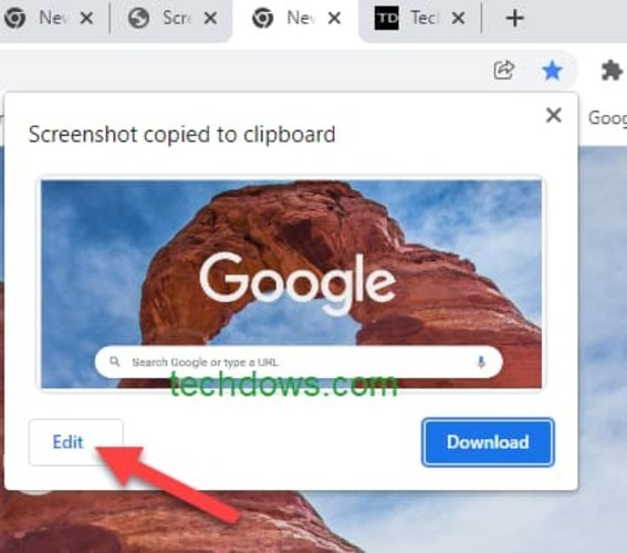 A novidade também inclui um editor de imagens.
