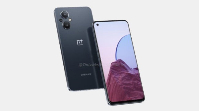 Renderização do OnePlus Nord 20 5G.