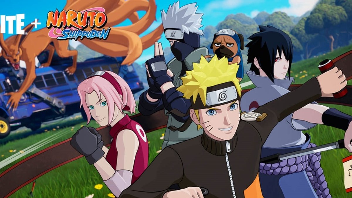 Fortnite recebe nova lista de personagens do Naruto