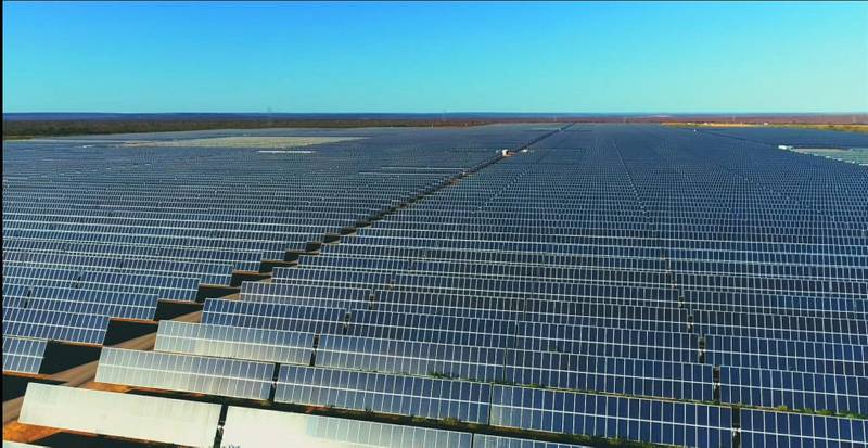 Parque Solar Nova Olinda. (Fonte: Governo do Piauí/Divulgação.)