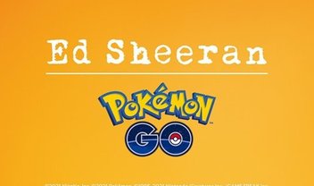 Pokémon GO anuncia colaboração com Ed Sheeran