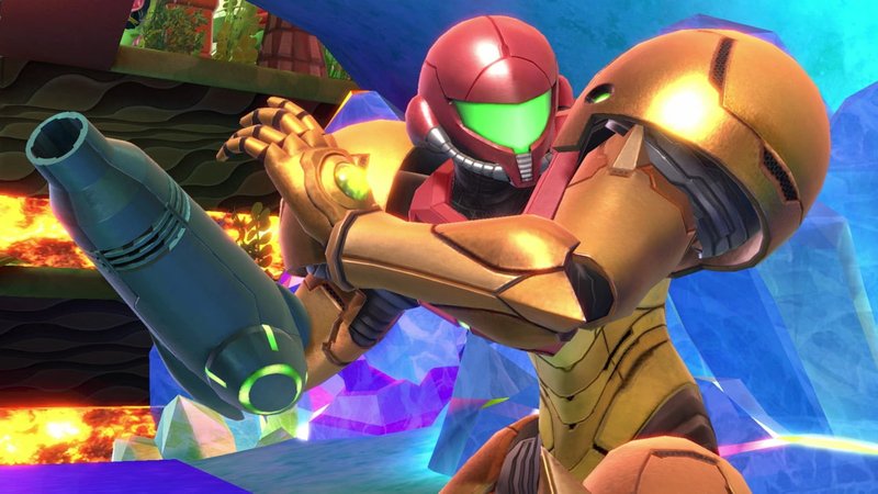 Samus, protagonista da série Metroid