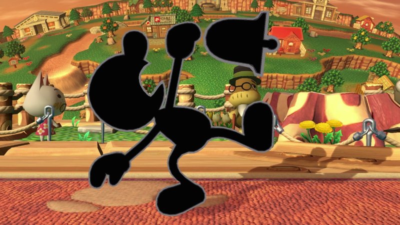 Mr. Game&Watch em Super Smash Bros. Ultimate