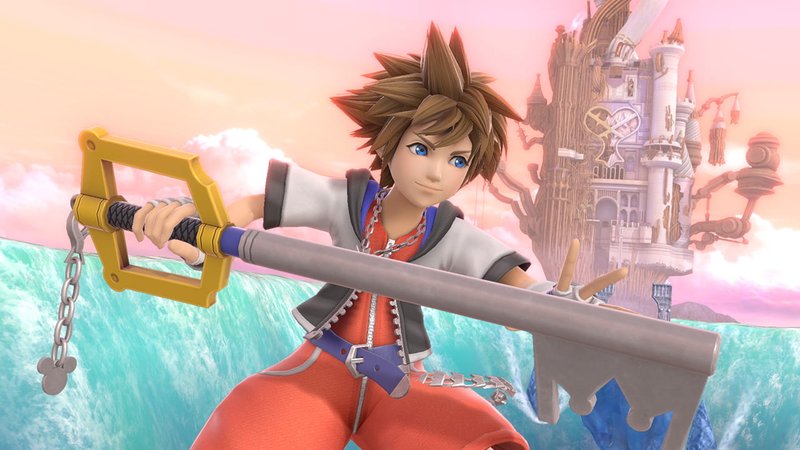 Sora em Super Smash Bros. Ultimate: não teria uma forma melhor de encerrar a lista de lutadores