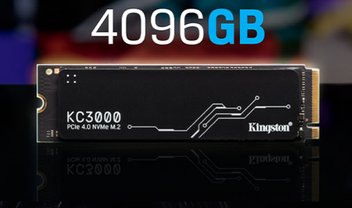 Kingston anuncia SSD KC3000 com até 4 TB e alta performance