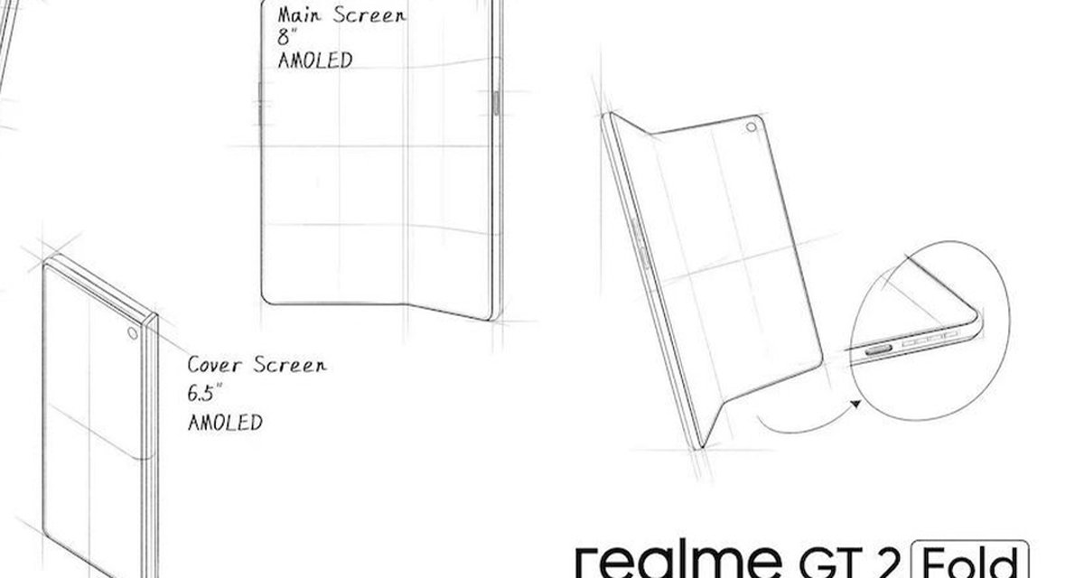 Realme deve revelar smartphone dobrável em 2022; veja imagens