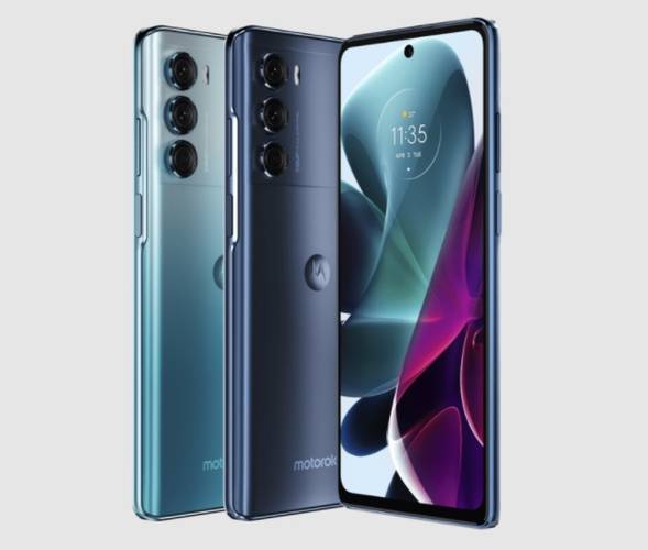 As duas opções de cor do Moto G200.