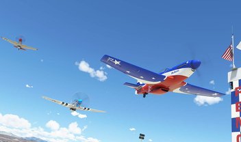 Flight Simulator ganha expansão de corridas Reno Air Race