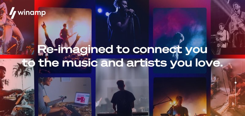 A página reformulada do reprodutor de músicas.