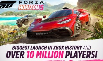 Forza Horizon 5 alcança 10 milhões de jogadores na primeira semana