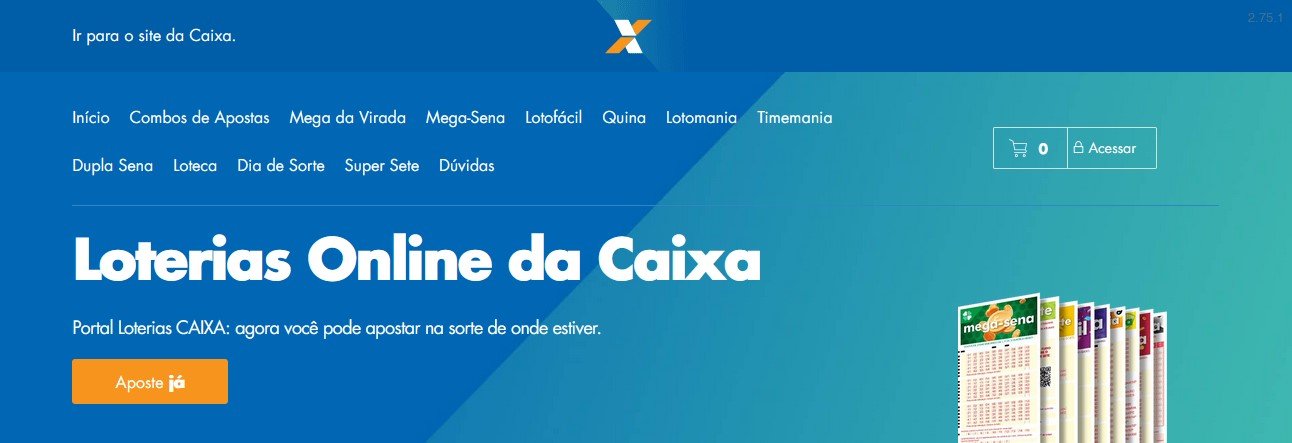 COMO JOGAR NA MEGA SENA ONLINE - LOTERIAS ONLINE CAIXA 