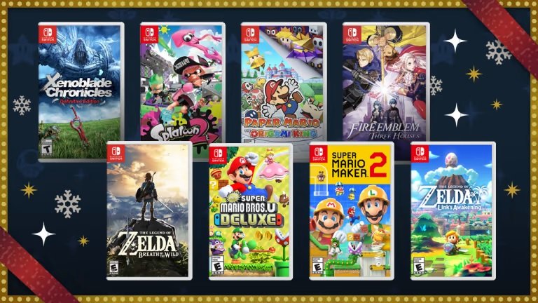 Jogos do Nintendo Switch em destaque na promoção de Black Friday