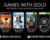 Xbox revela jogos gratuitos de dezembro da Live Gold