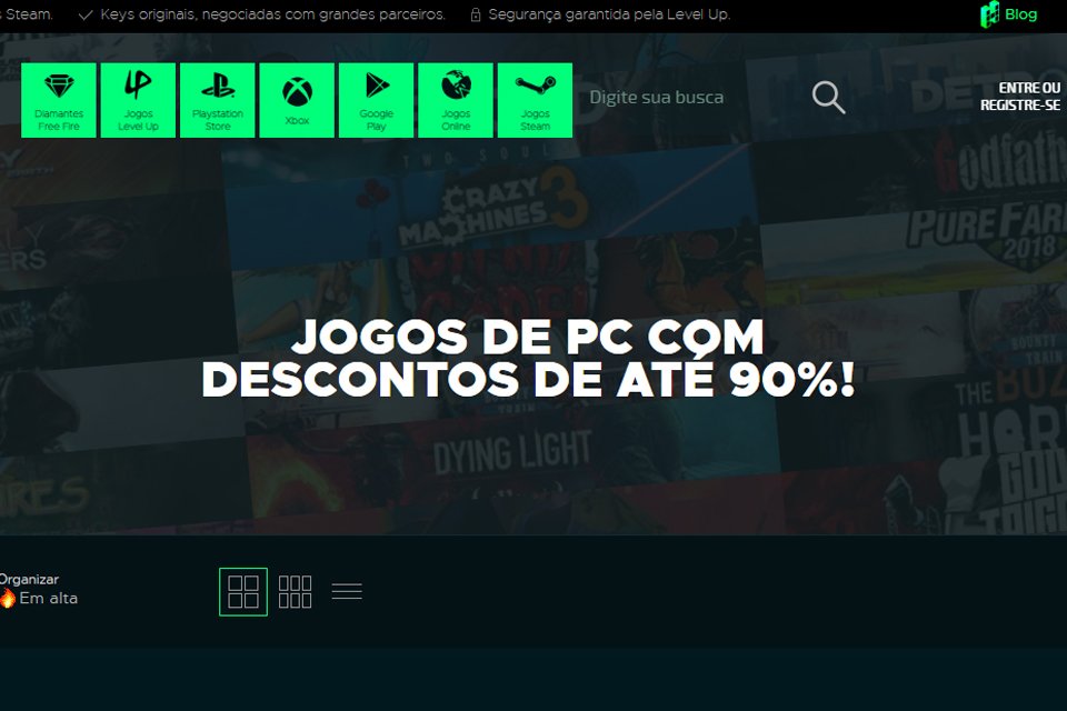 Loja online Hype Games, da Level Up, anuncia parceria com a