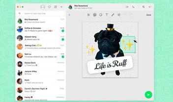 WhatsApp ganha criador de figurinhas no PC; veja como usar