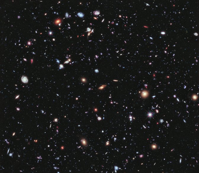 Imagem do Hubble eXtreme Deep Field
