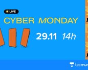 Live Cyber Monday do TecMundo: veja como participar dos sorteios