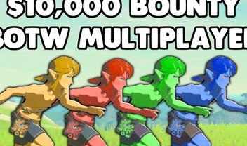 Zelda BtoW: YouTuber oferece US$ 10.000 por mod para multiplayer