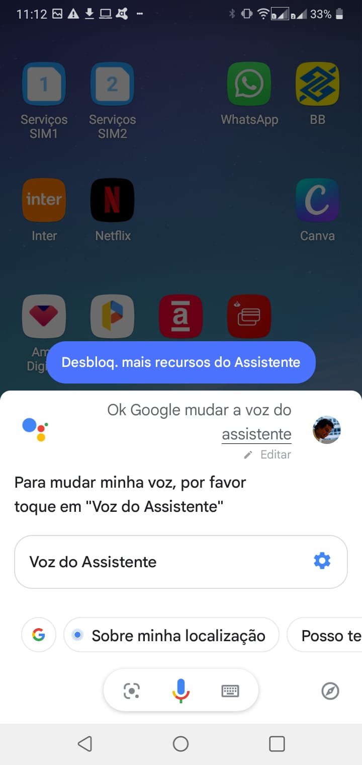 O jeito mais prático de mudar a voz do Google Assistente é usando o próprio serviço de Inteligência Artificial. (Fonte: Google/Reprodução)