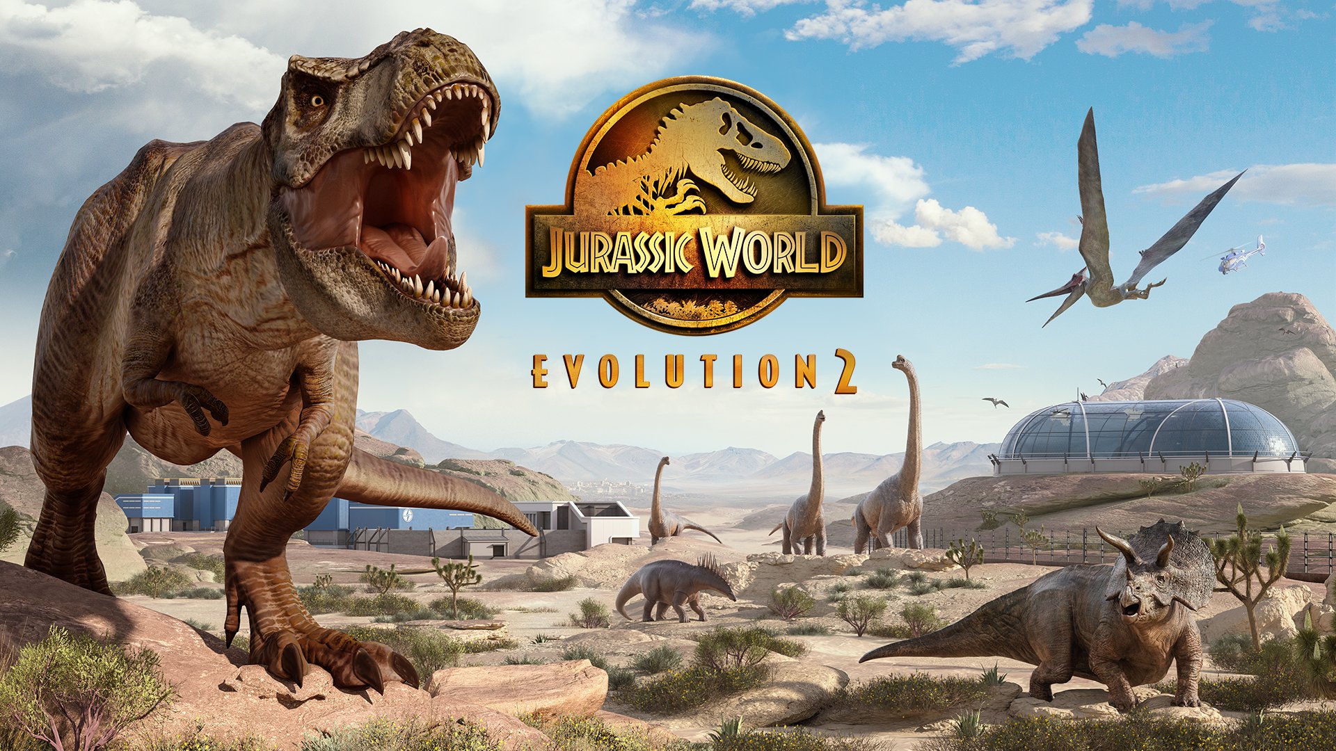 Jogo Jurassic World Evolution 2 Ps5 Midia Fisica