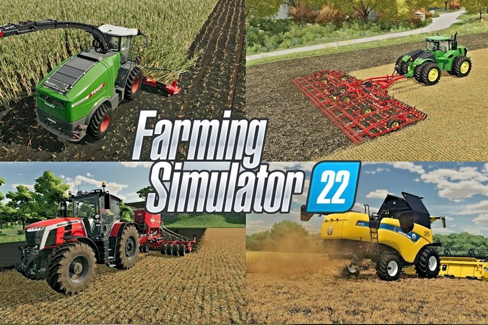 Farming Simulator 22 bate recorde e tem mais jogadores que Battlefield 2042