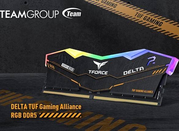 T-FORCE DELTA TUF Gaming Alliance RGB DDR5