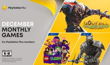 PS Plus de dezembro tem Godfall, LEGO DC e Mortal Shell