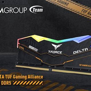 Imagem de Teamgroup e Asus lançam memória DDR5 TUF T-Force Delta