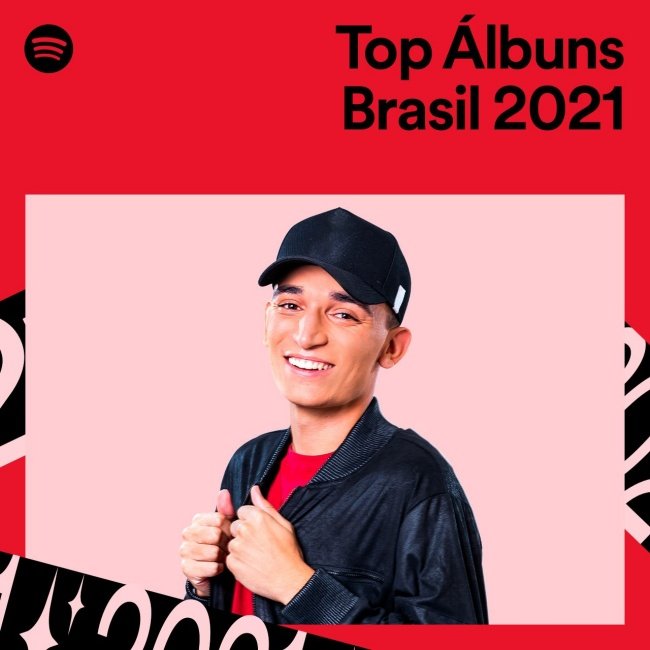 João Gomes está no topo da lista dos álbuns mais escutados.