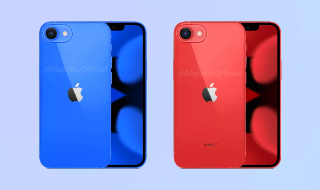 Suposto visual do iPhone SE 3, bastante similar ao iPhone X. (Fonte: Tom's Guide / Reprodução)