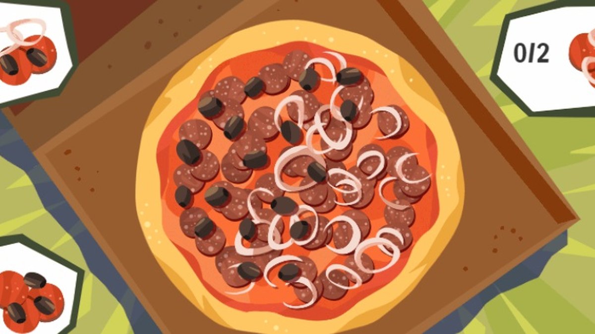 Novo doodle do Google é um jogo interativo de cortar pizza - TecMundo