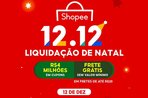 Imagem de Promoção de Natal da Shopee traz descontos, cupons e doações 