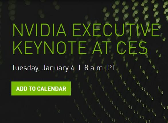 Conferência da Nvidia na CES 2022