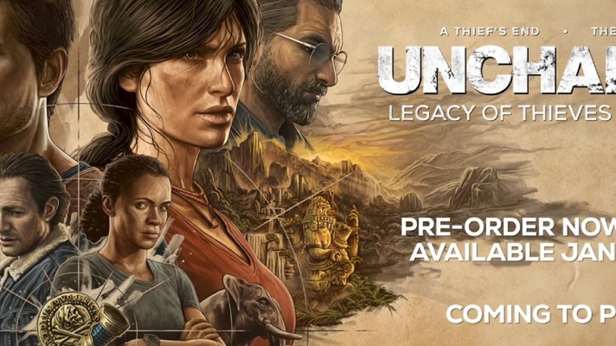 Uncharted: Legacy of Thieves Collection' coming to PS5 and PC in 2022
