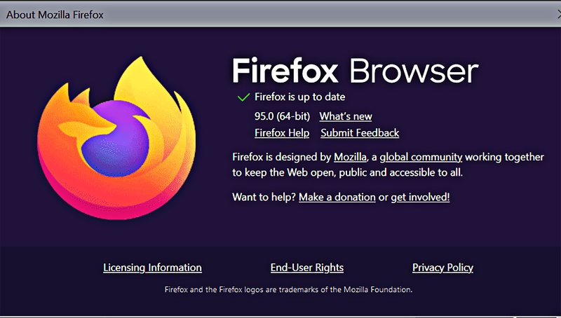 Fonte: Mozilla/Reprodução.